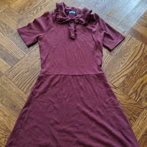 Authentic Reformation Stretch Skater Dress